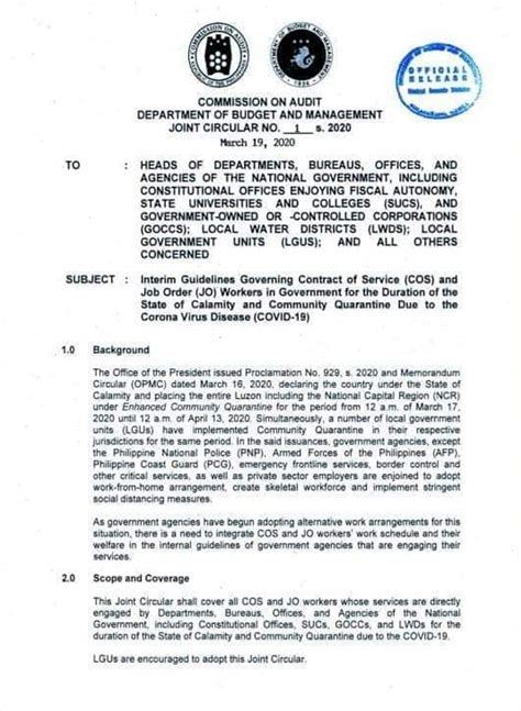 National Executive Board Resolution No. 2020.